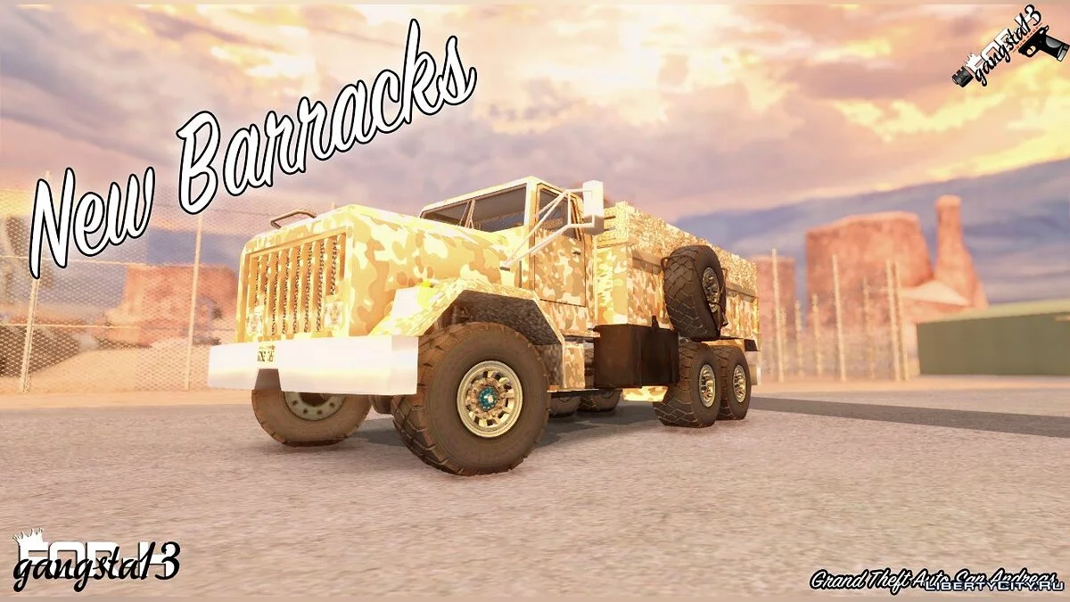 Nouveaux Barracks / GTA San Andreas