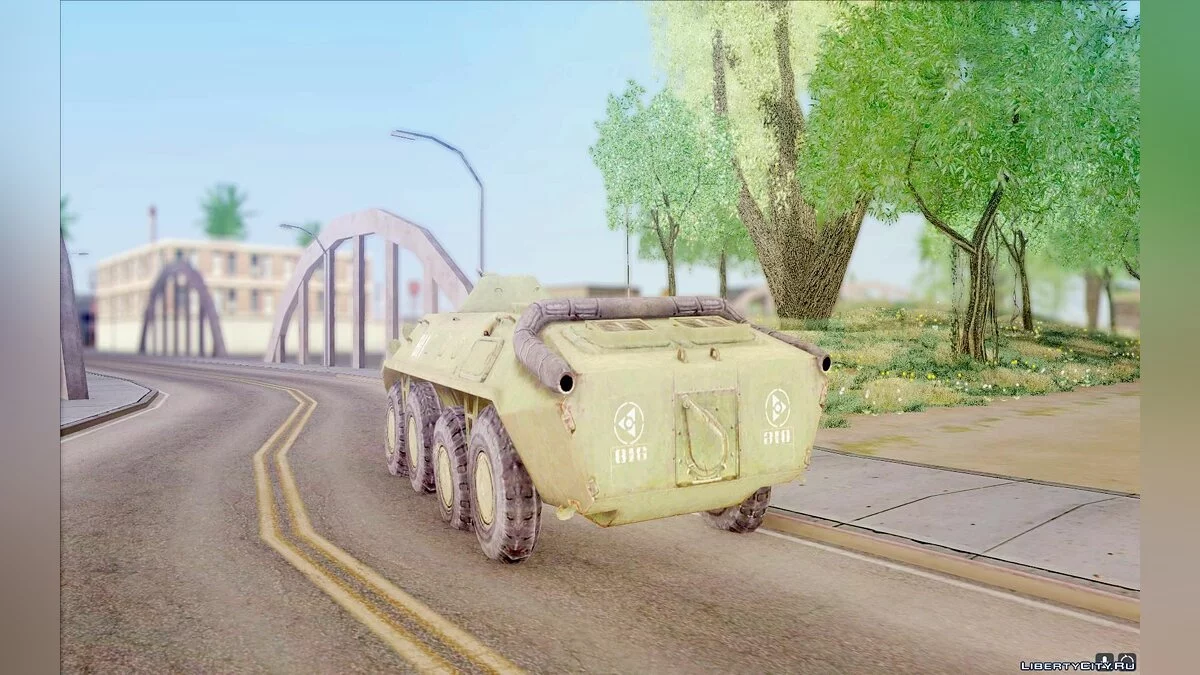 BTR-70 from S.T.A.L.K.E.R. / GTA San Andreas
