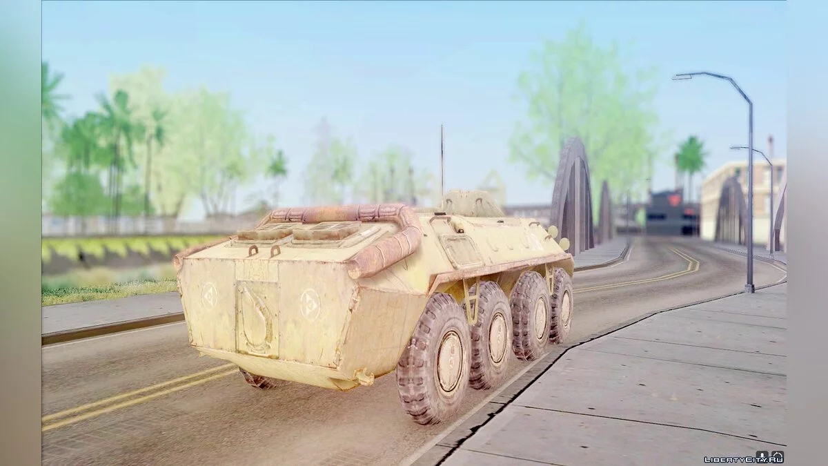 BTR-70 from S.T.A.L.K.E.R. / GTA San Andreas