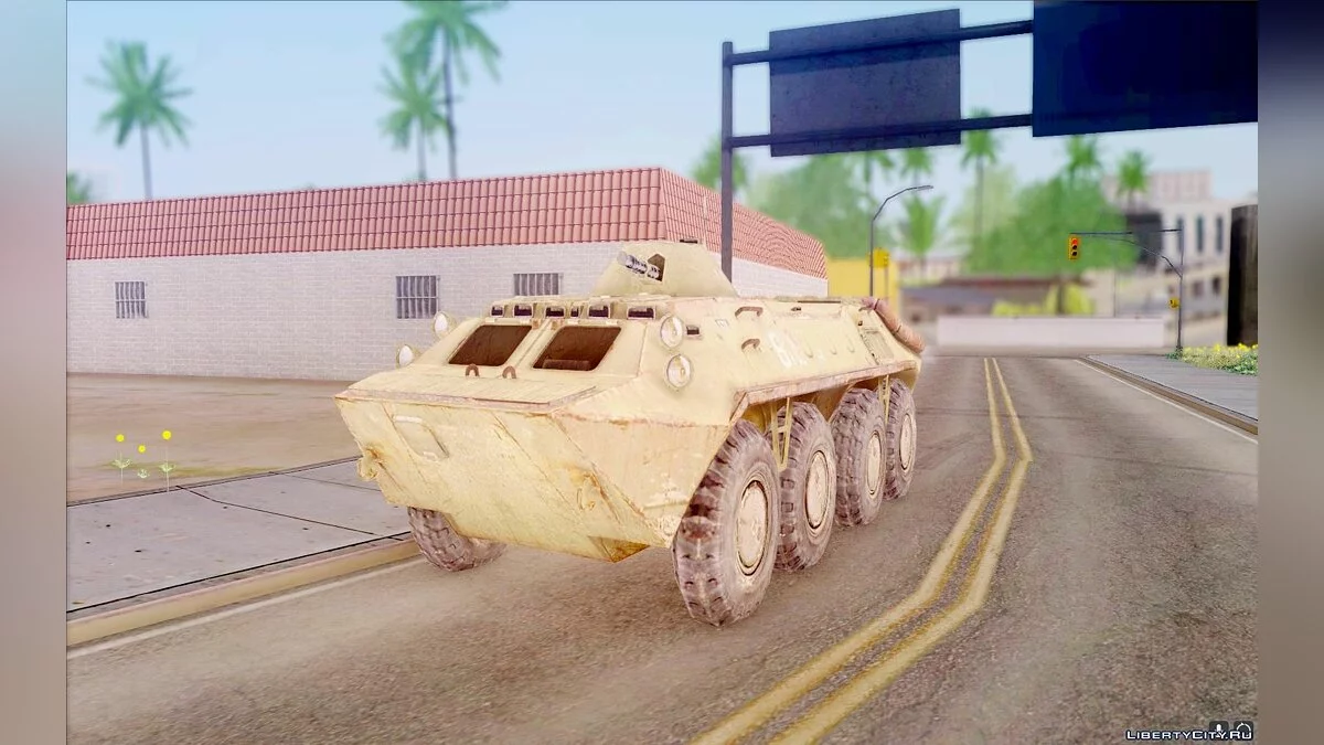 BTR-70 from S.T.A.L.K.E.R. / GTA San Andreas
