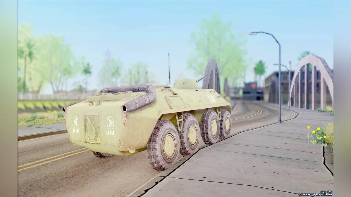 BTR-70 from S.T.A.L.K.E.R. / GTA San Andreas