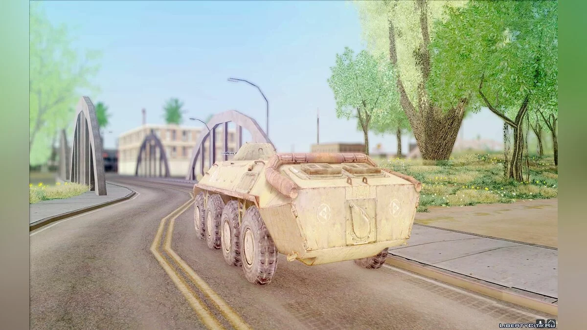 BTR-70 from S.T.A.L.K.E.R. / GTA San Andreas
