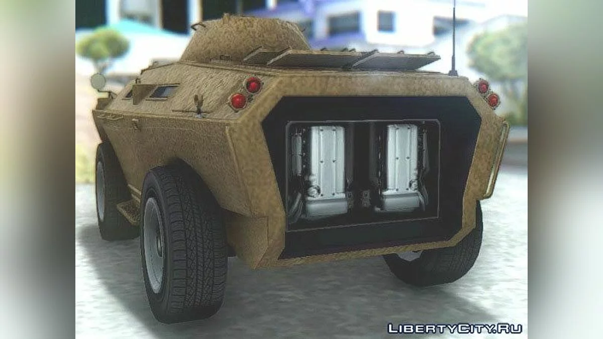 GTA V HVY APC without swatvan / GTA San Andreas