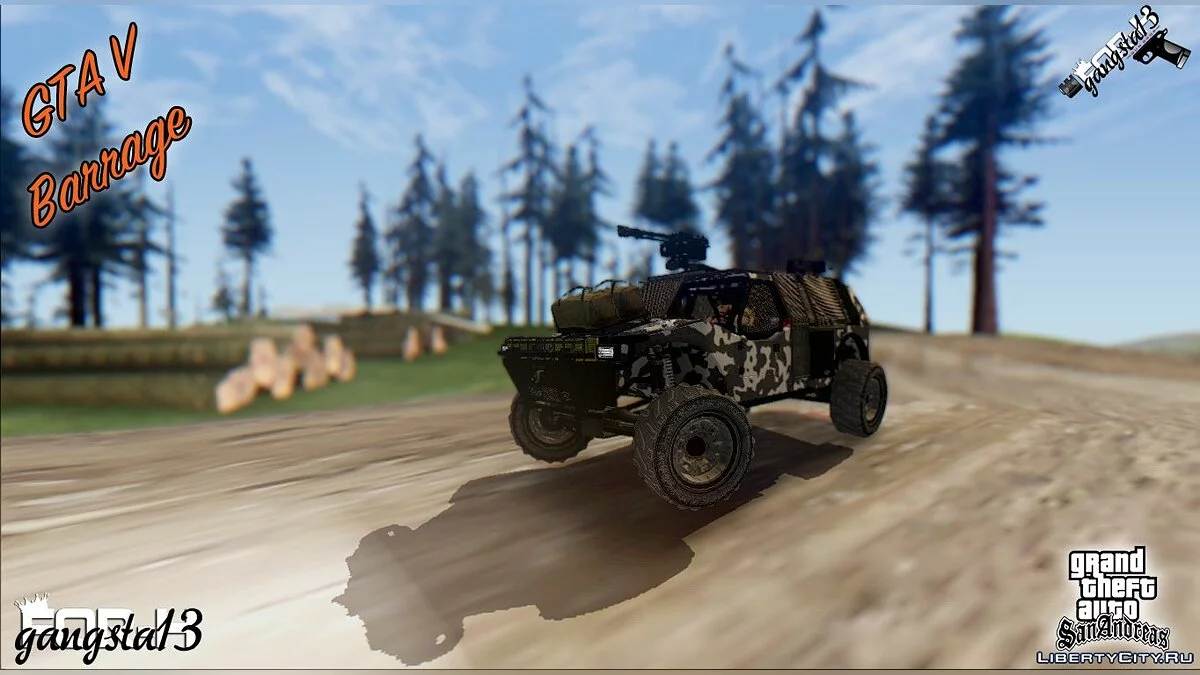 Barrage de GTA V / GTA San Andreas