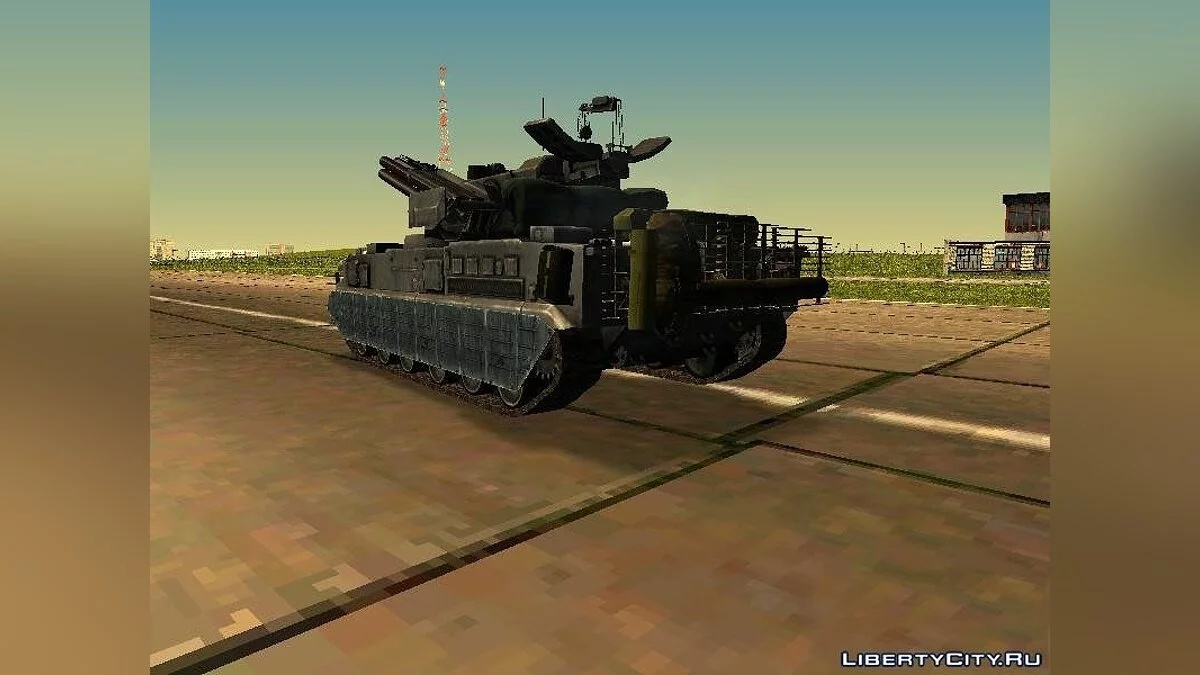 Tunguska Anti-Aircraft Gun System / GTA San Andreas