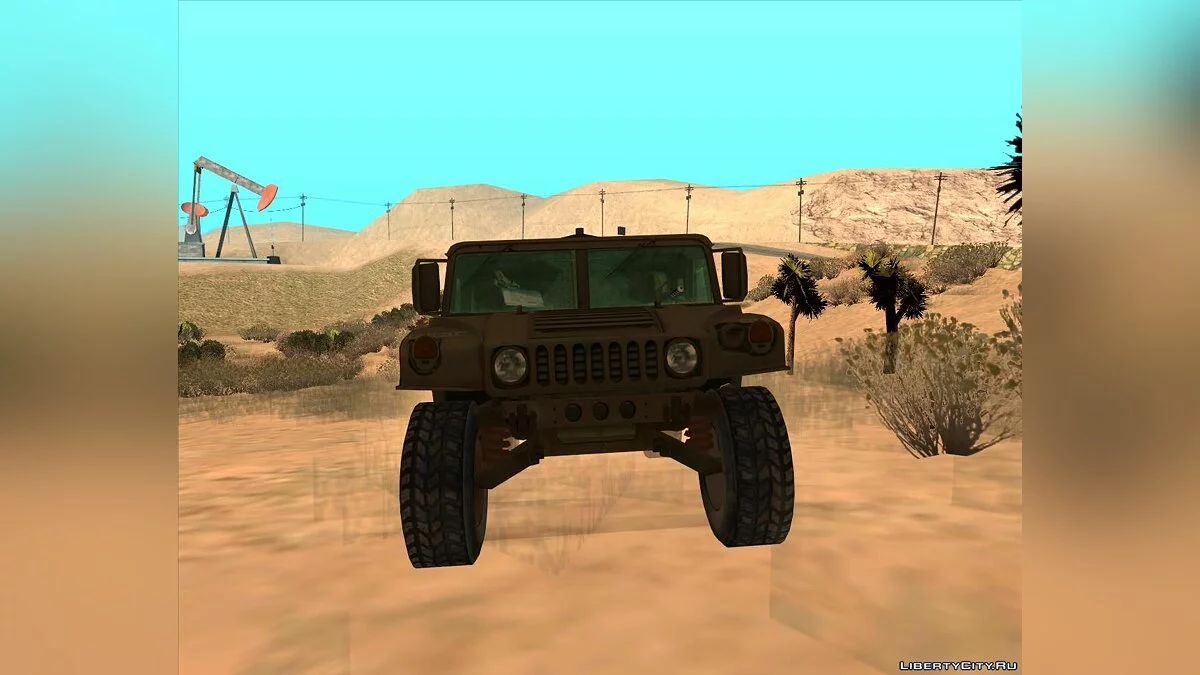 B.S.A.A. Humvee з Resident evil 5 / GTA San Andreas