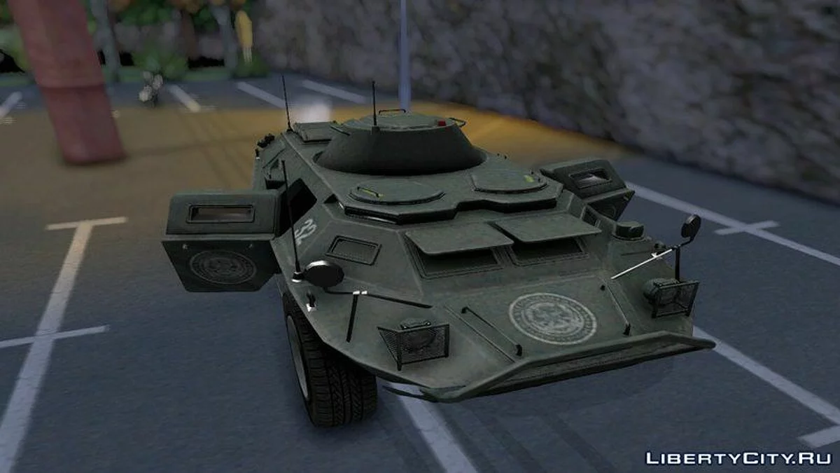 来自GTA TBoGT的APC / GTA San Andreas