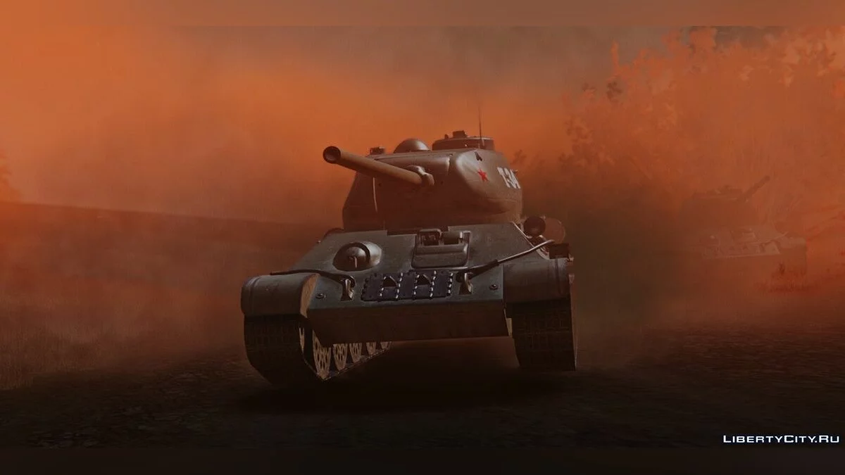 T34-85 / جي تي إيه سان أندرياس