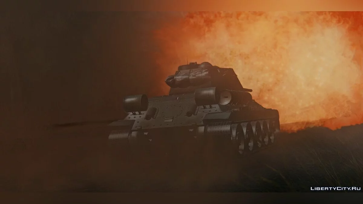 T34-85 / جي تي إيه سان أندرياس