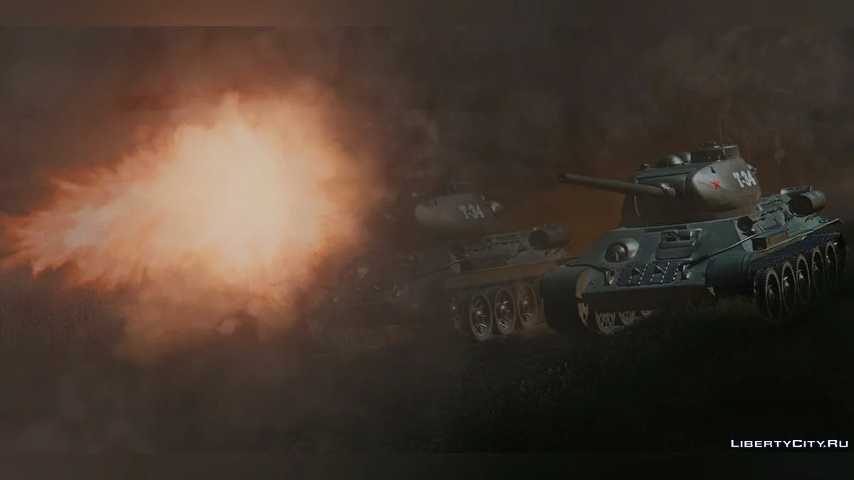 T34-85 / جي تي إيه سان أندرياس