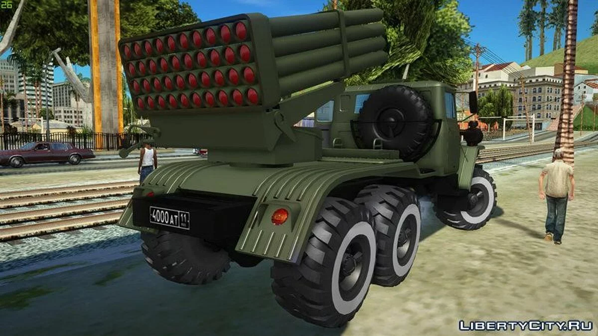 Ural 4320 RSZO Hail / GTA San Andreas