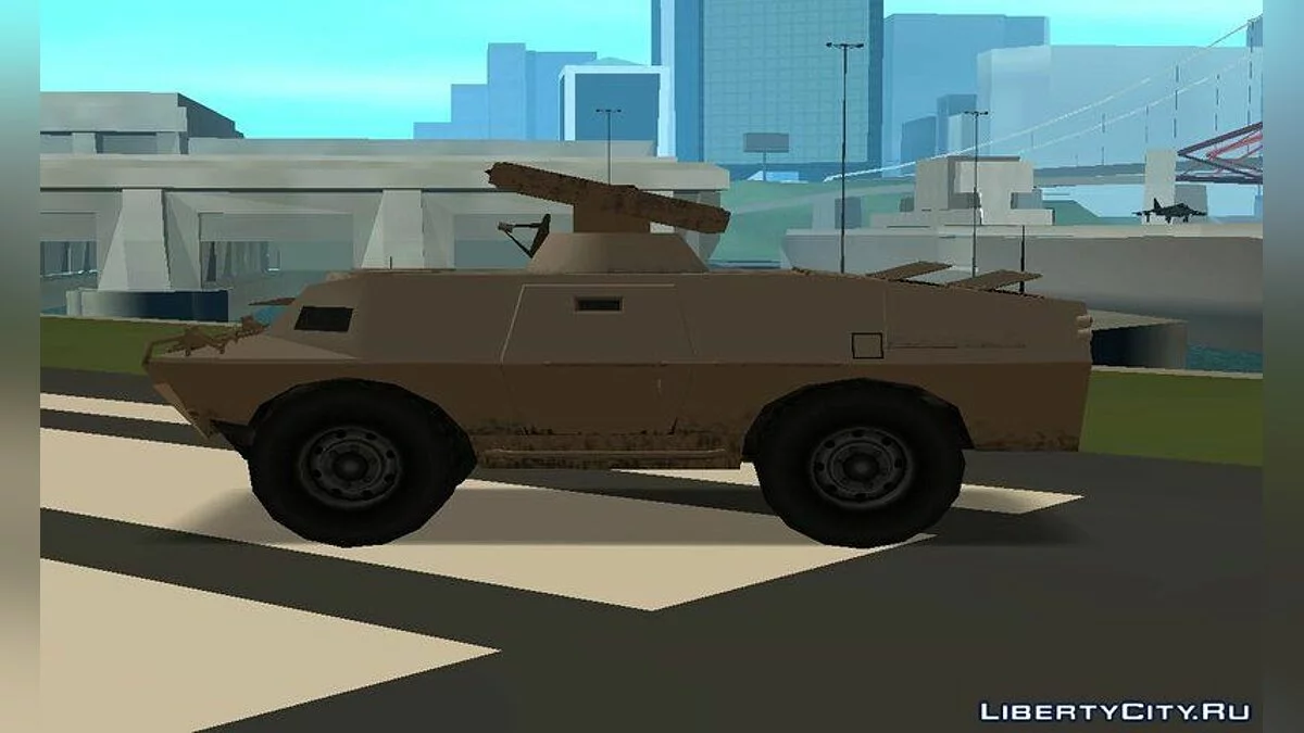 GTA 5 HVY APC (مدفع S.A.M.) / جي تي إيه سان أندرياس