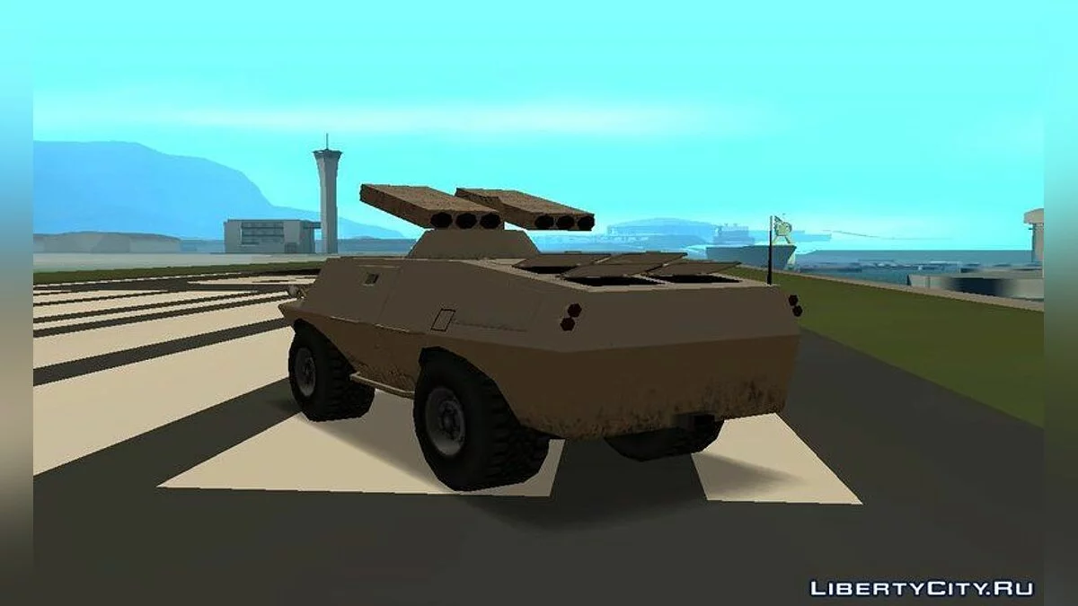 GTA 5 HVY APC (مدفع S.A.M.) / جي تي إيه سان أندرياس