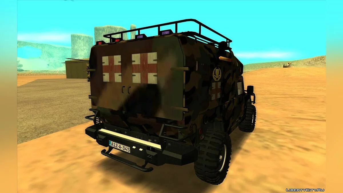 OSBIH Ambulance Jeep / GTA San Andreas