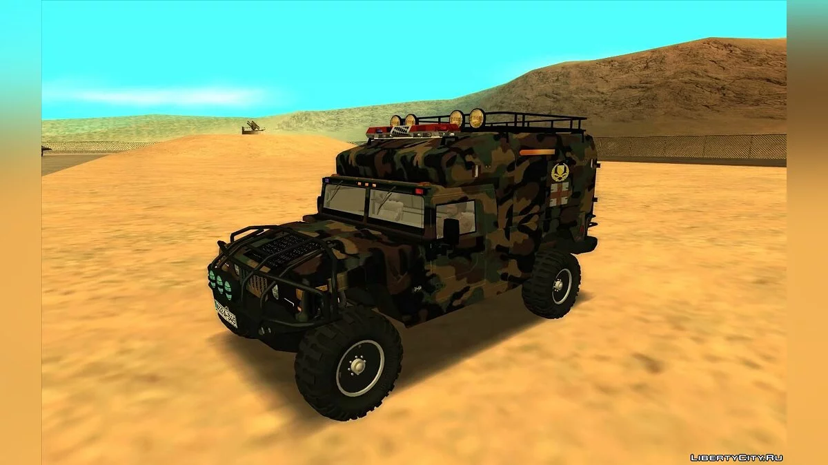 OSBIH Ambulance Jeep / GTA San Andreas