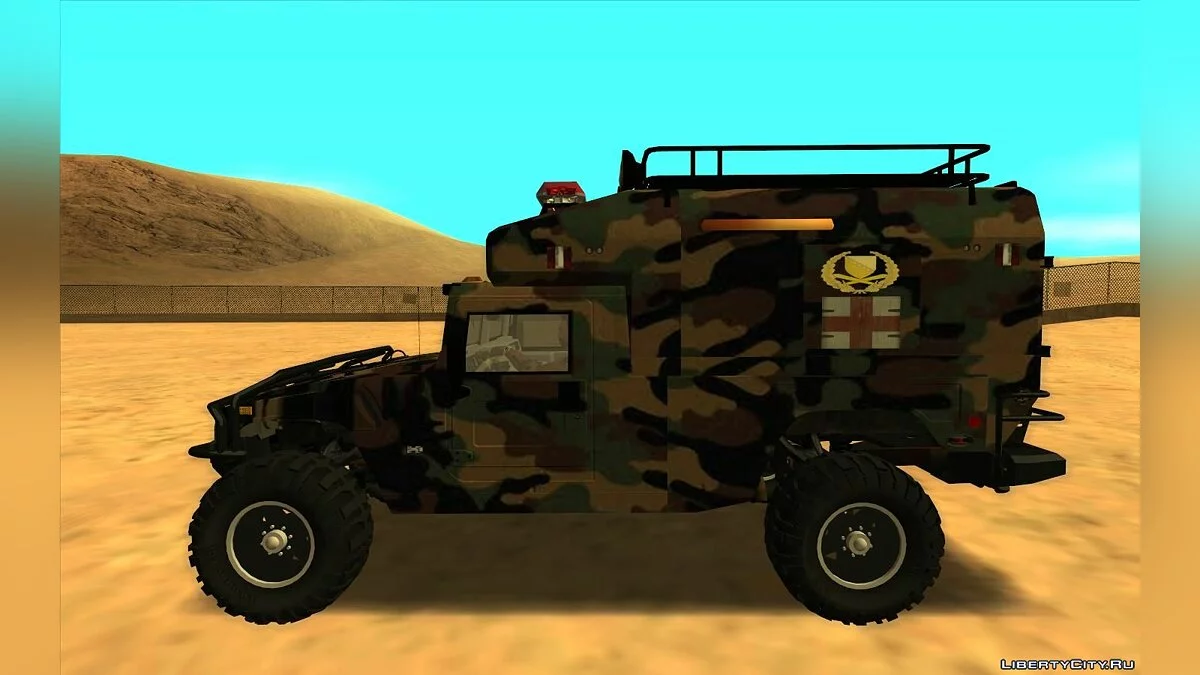 OSBIH Ambulance Jeep / GTA San Andreas