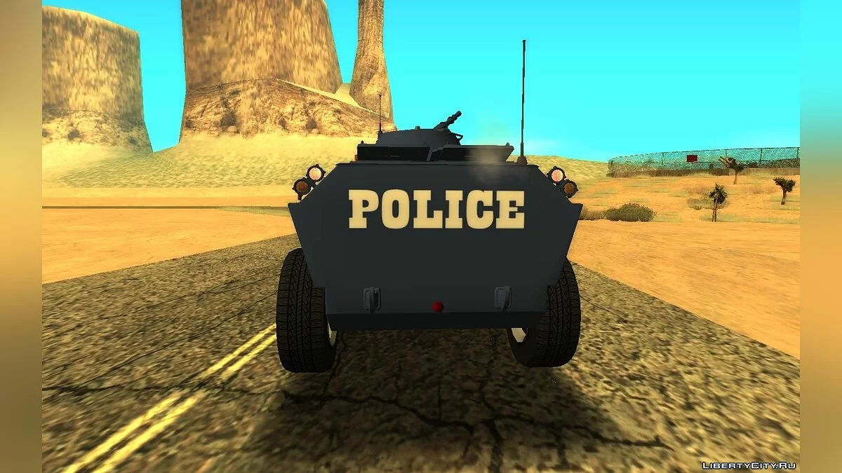 SWAT Van APC Edit from GTA 4 EFLC (TBOGT) / GTA San Andreas