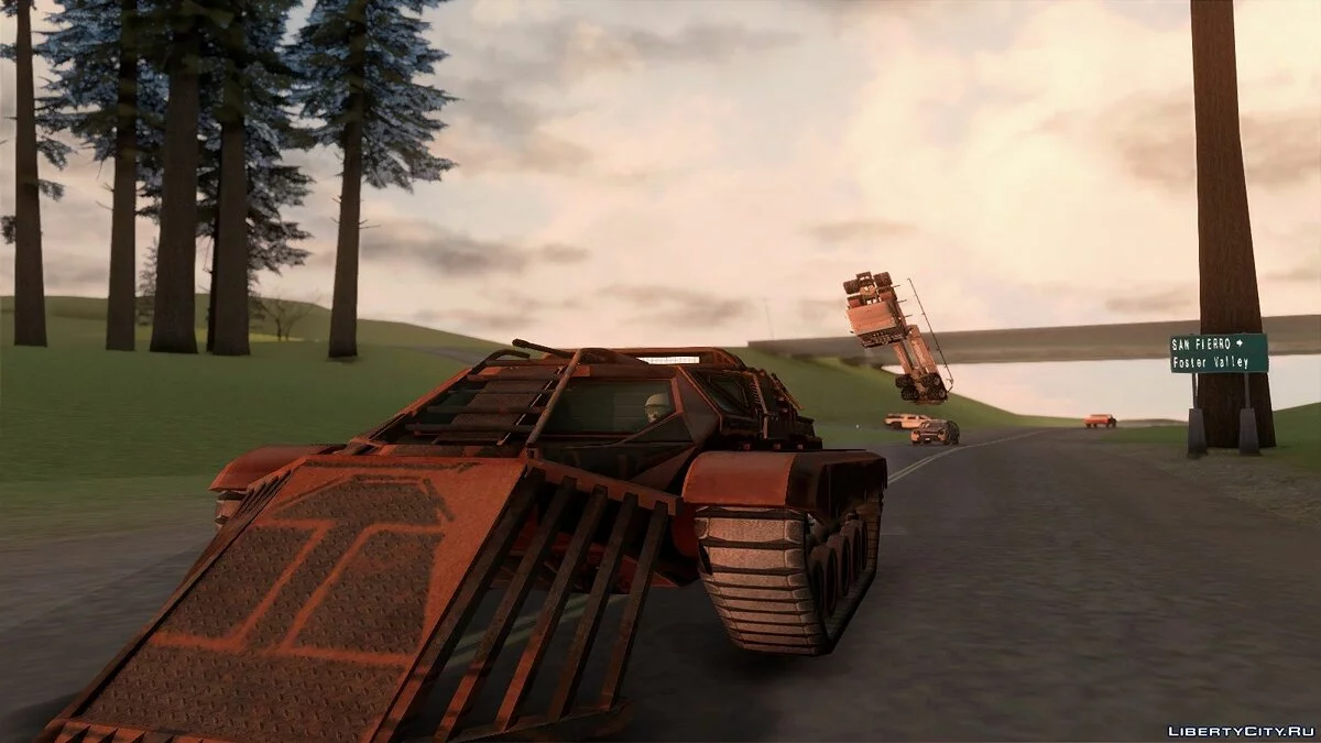 GTA Online HVY Apocalypse Scarab / GTA San Andreas