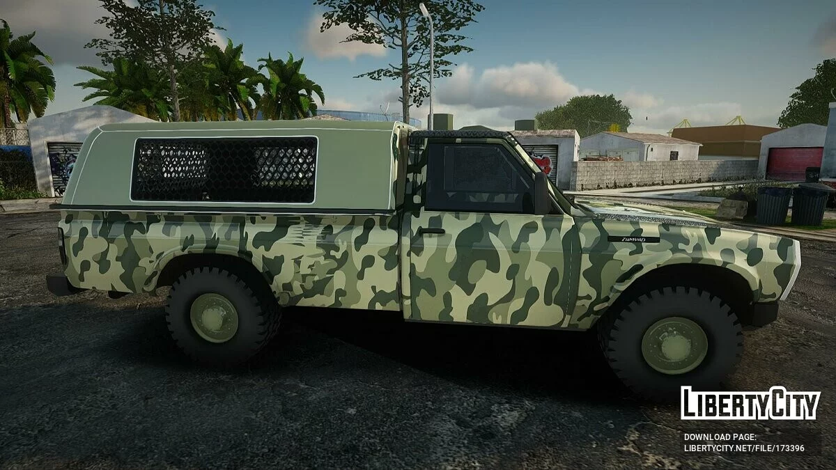 Army Nissan Zamyad / GTA San Andreas