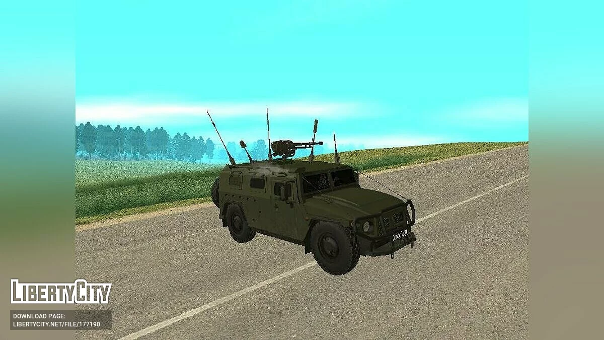 GAZ 2330 TIGR / GTA San Andreas