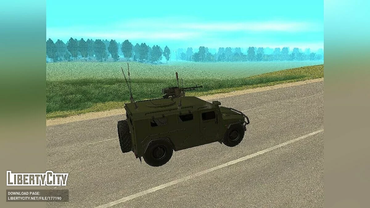 GAZ 2330 TIGR / GTA San Andreas