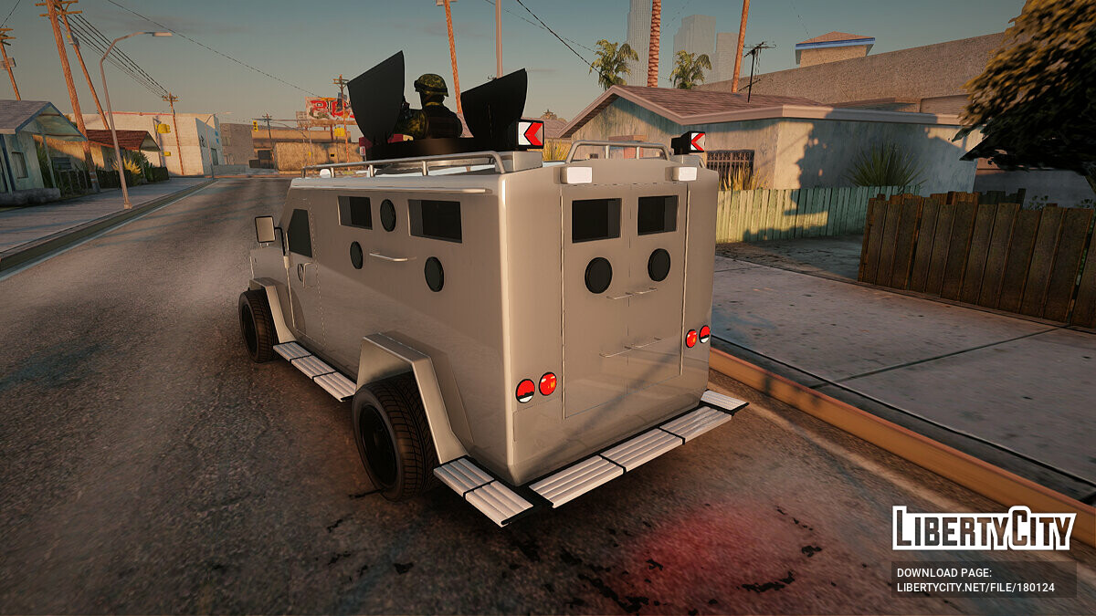 GTA San Andreas Coche Blindado AS-32 Mod 