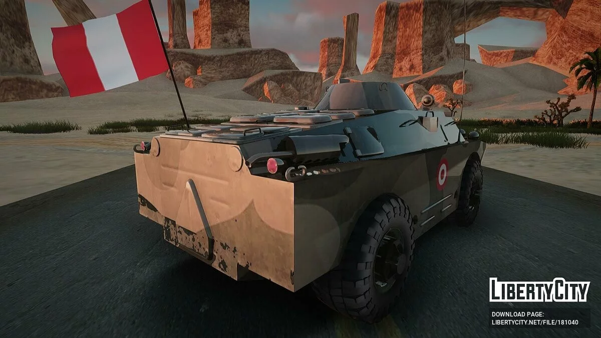 BRDM-2 - Peruvian Army / GTA San Andreas