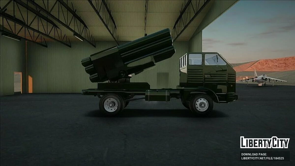 Dac 665 Army Missile Truck / GTA San Andreas