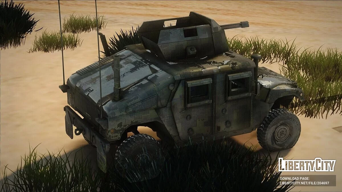 Humvee M1114 Woodland / GTA San Andreas