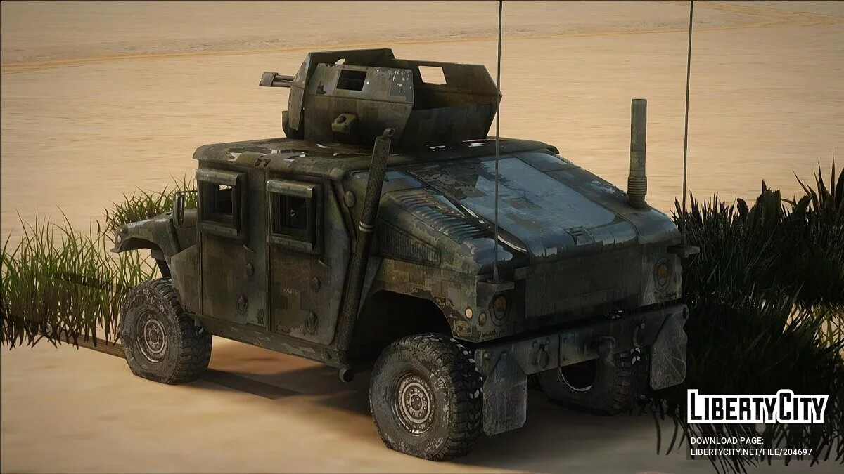 Humvee M1114 Woodland / GTA San Andreas