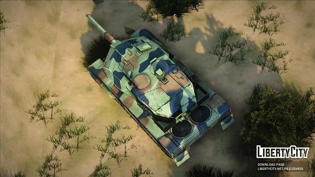 Leopard 2A5 з Wargame: Red Dragon / GTA San Andreas