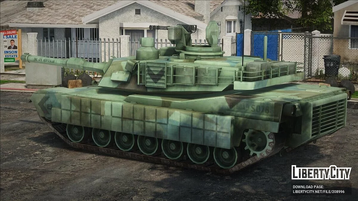 M1A2 Abrams from Mercenaries 2: World in Flames / GTA San Andreas