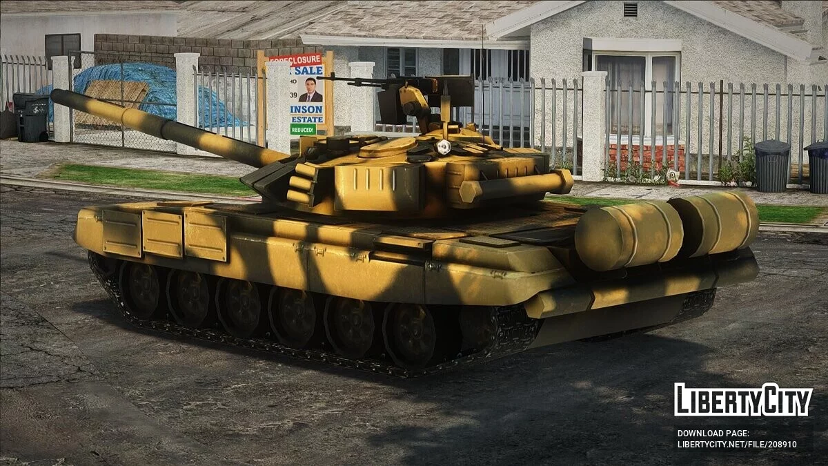 T-90S de Wargame: Red Dragon / GTA San Andreas