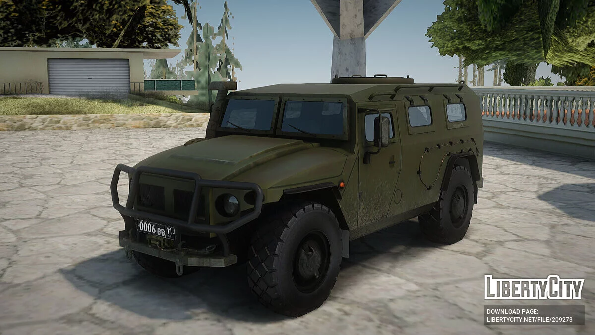 Armored car Tiger / GTA San Andreas