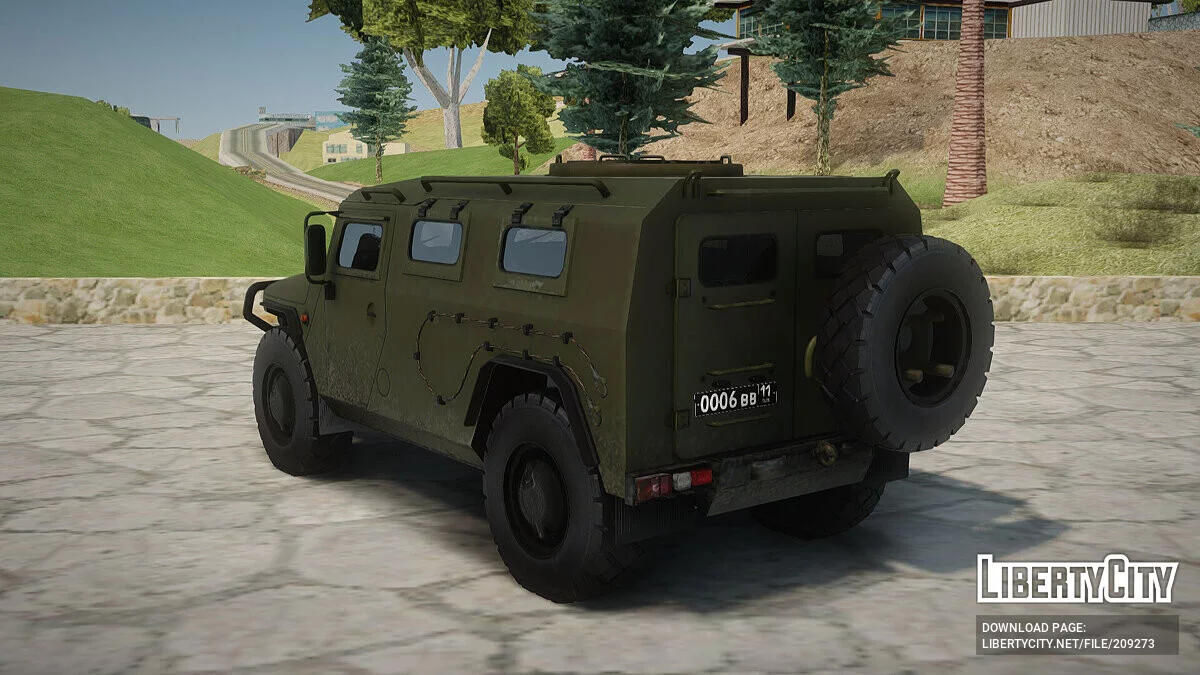 Armored car Tiger / GTA San Andreas