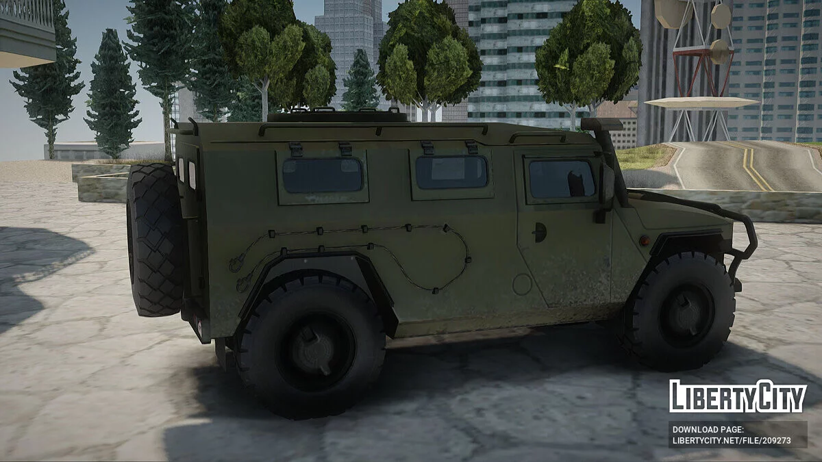 Armored car Tiger / GTA San Andreas
