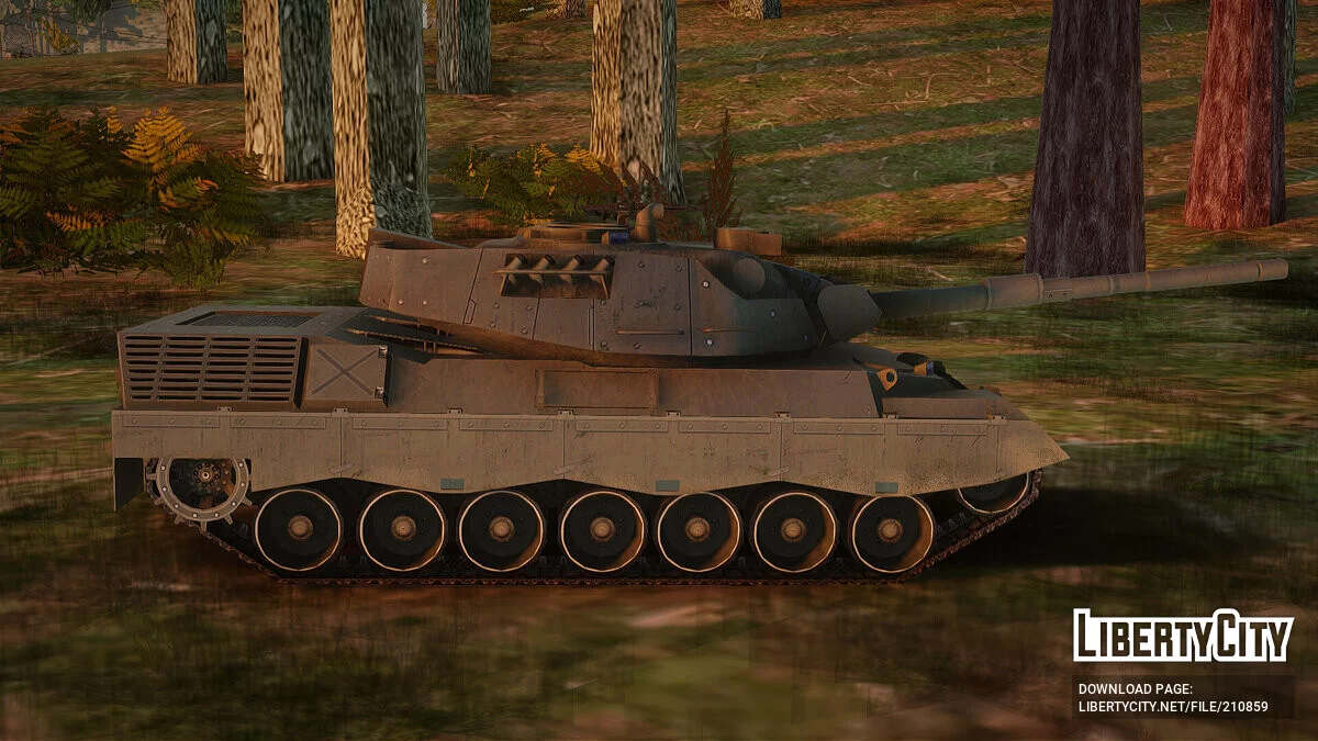 Leopard 1A5 / GTA San Andreas