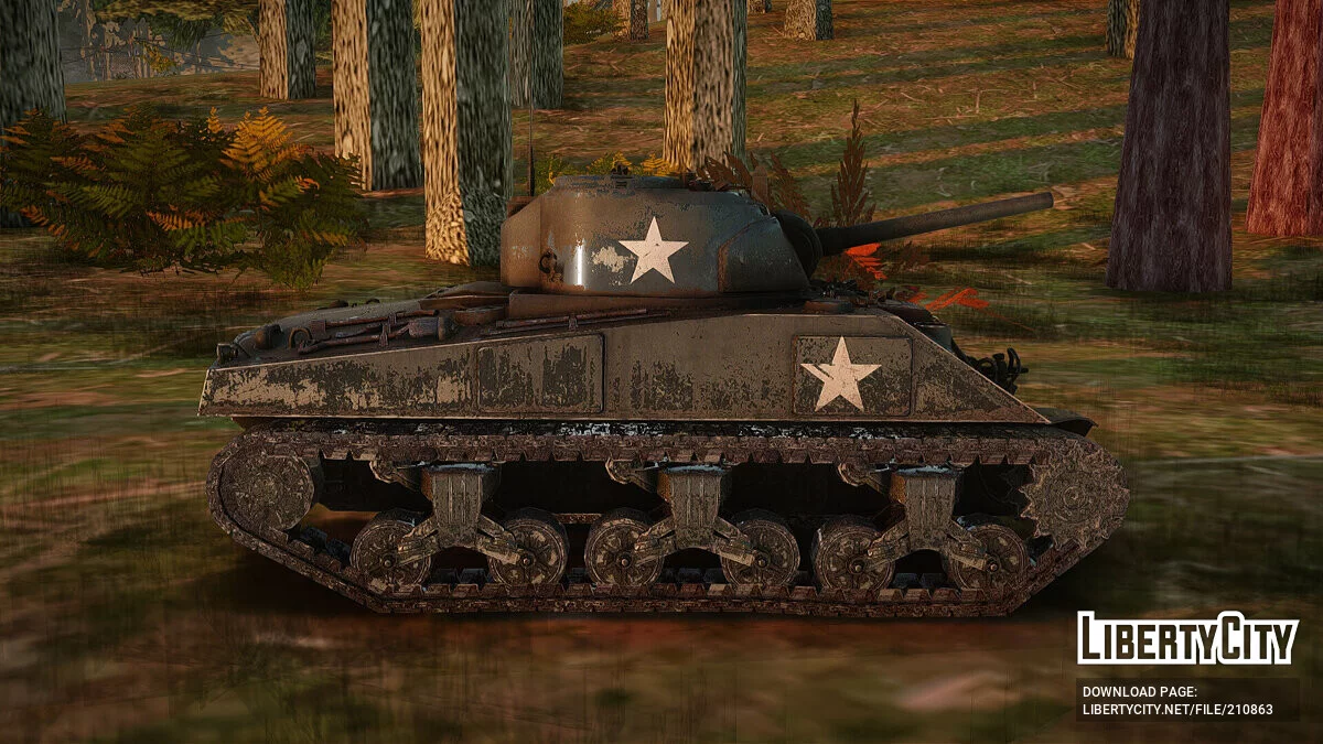 M4A3 Sherman / GTA San Andreas