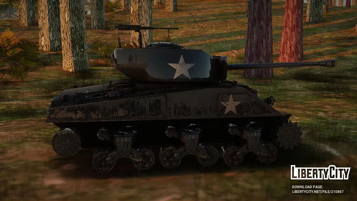 M4A3(76)W Sherman / GTA San Andreas