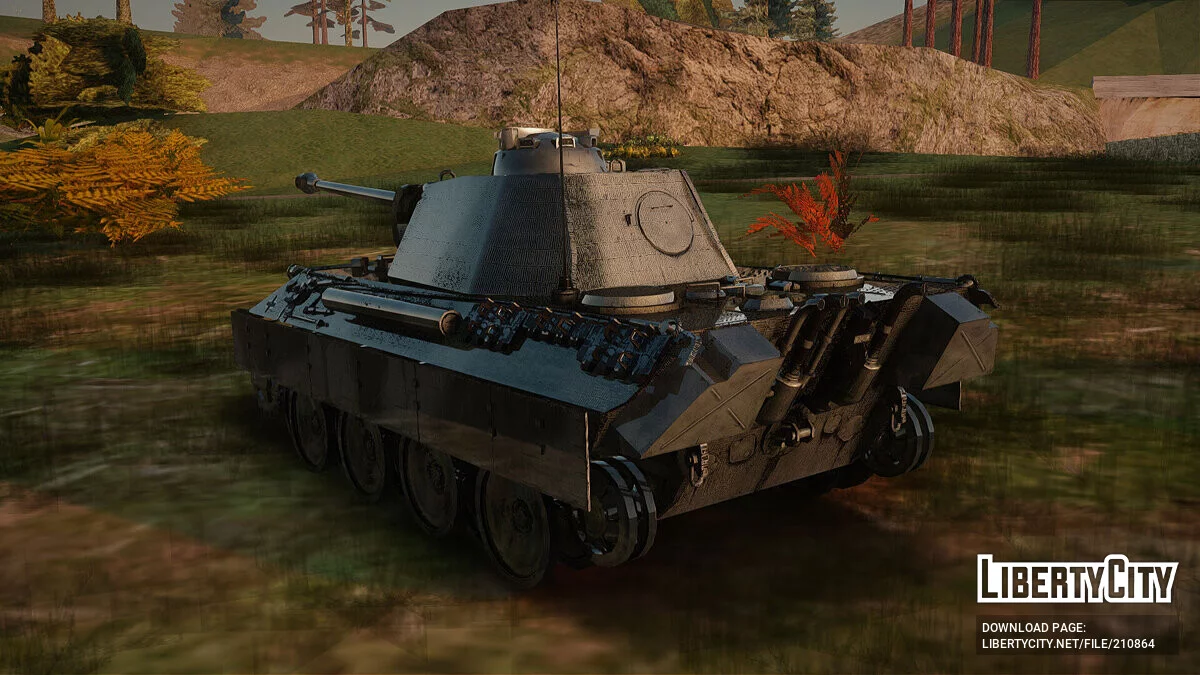Panzerkampfwagen V Ausf. A Panther / GTA San Andreas
