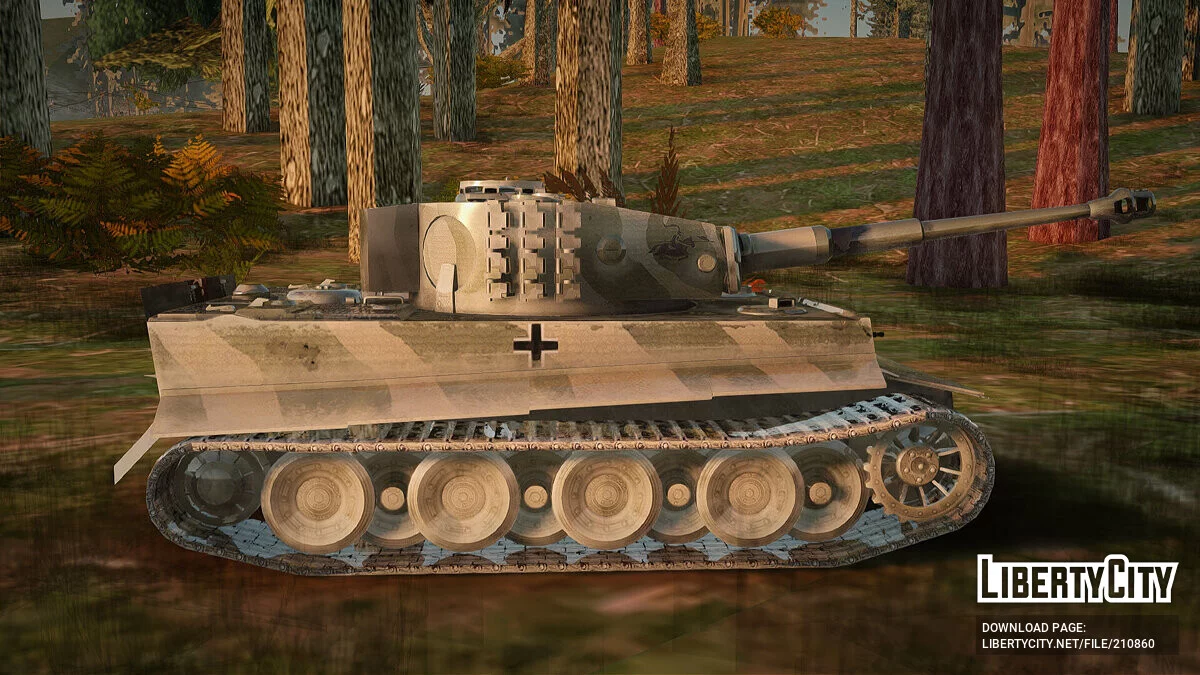 Panzerkampfwagen VI Ausf. E Tiger / GTA San Andreas
