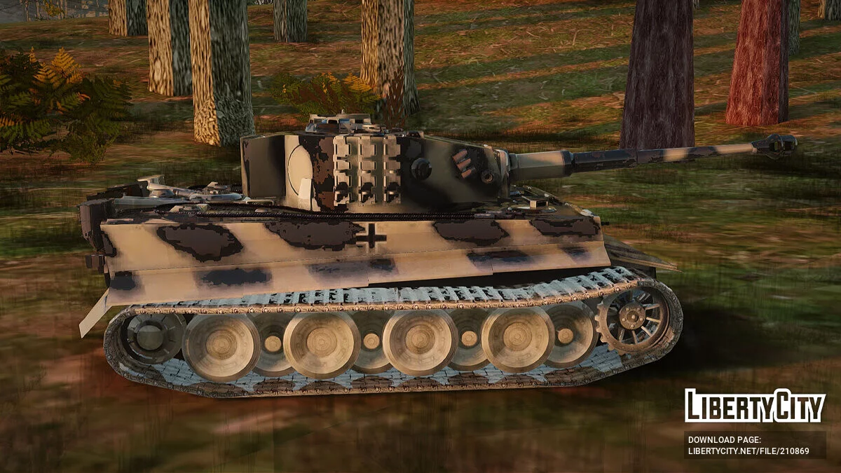 Panzerkampfwagen VI Tiger Ausf. H1 / GTA San Andreas