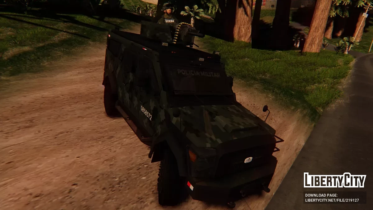 Blindado DN-XI Policía Militar / GTA San Andreas