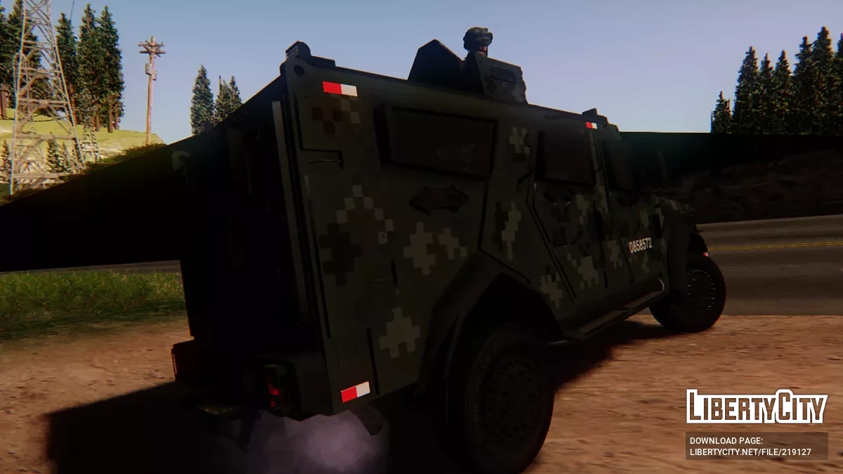 Blindado DN-XI Policía Militar / GTA San Andreas