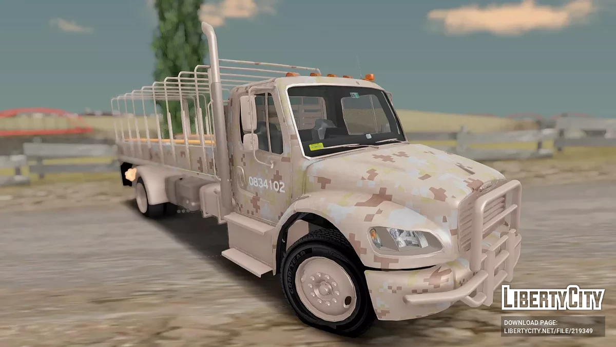 Camion Freightliner M2 Sedena en Cromatique Demeto / GTA San Andreas