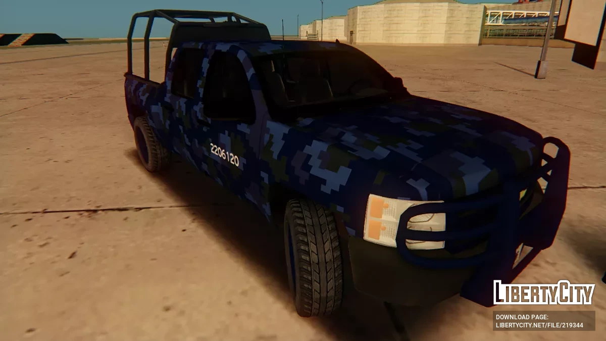Chevrolet Silverado 2010 Cromatica Fuerza Aérea Mexicana / GTA San Andreas