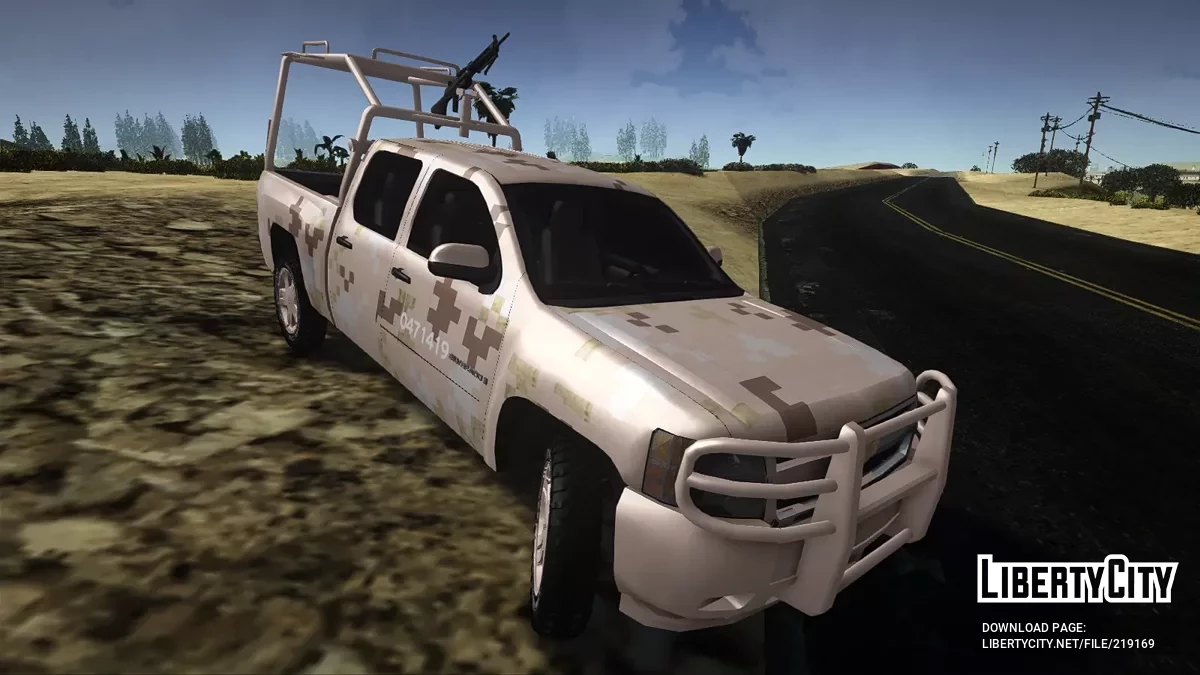 Chevrolet Silverado 2010 SEDENA Desierto / GTA San Andreas