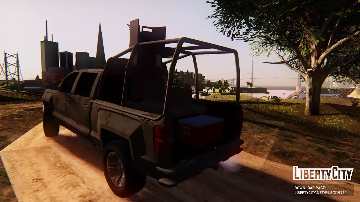 Chevrolet Silverado Desertica SEDENA blindé / GTA San Andreas