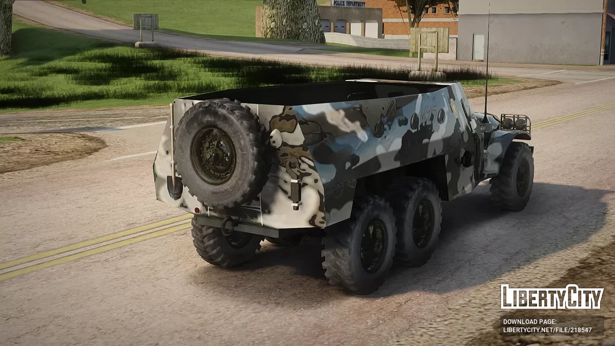 Vietnam BTR-152 Armored Vehicle / GTA San Andreas
