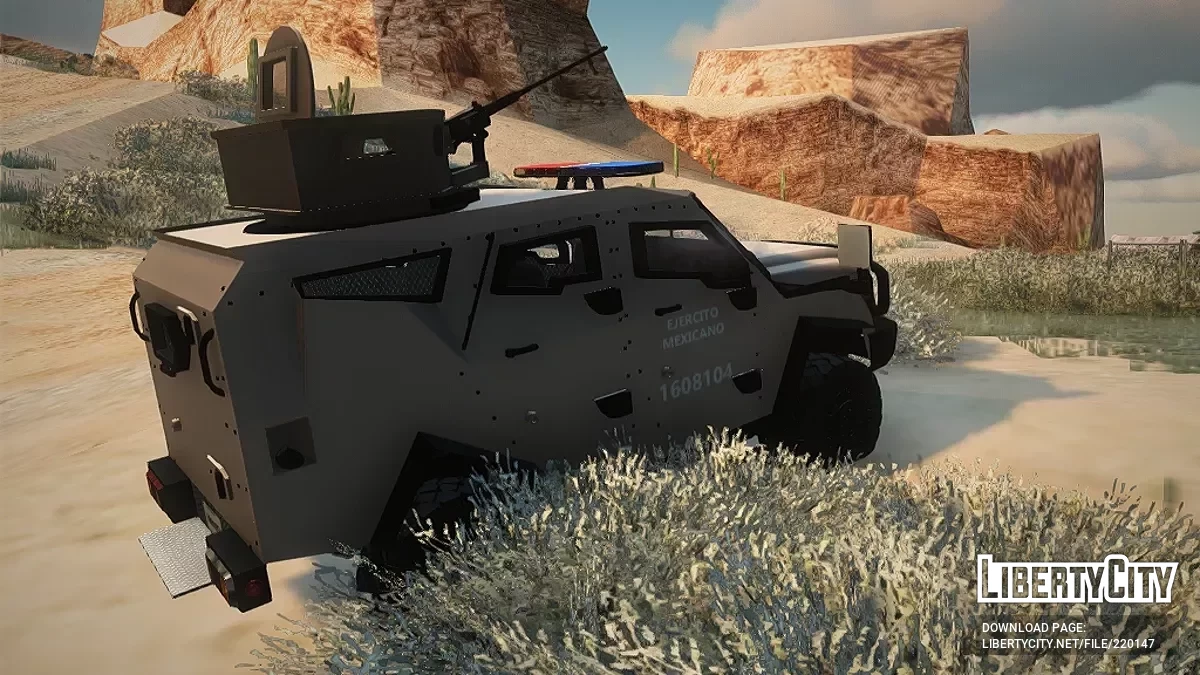 Sandcat Desierto Color Liso / GTA San Andreas